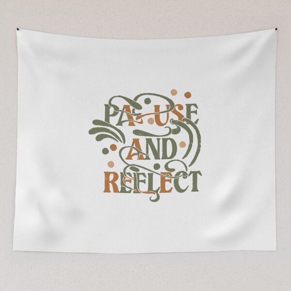 Item preview, Pause and Reflect 5 designed and sold by HahaHandlesHub.