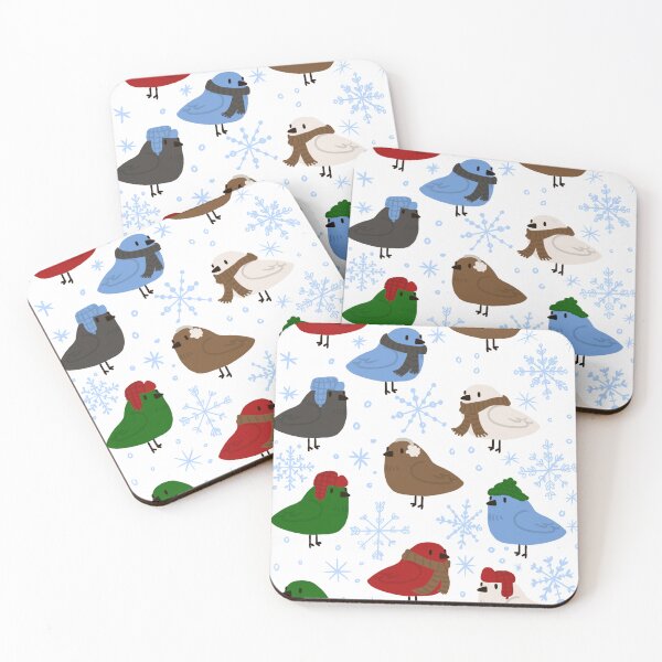 Item preview, Winter birds designed and sold by Moonmothman11.