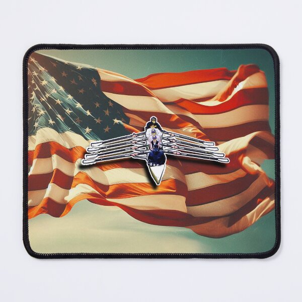 Item preview, Rowers Rowing on American Flag designed and sold by Michael van der Hoorn.