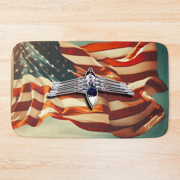 Item preview, Rowers Rowing on American Flag designed and sold by Michael van der Hoorn.