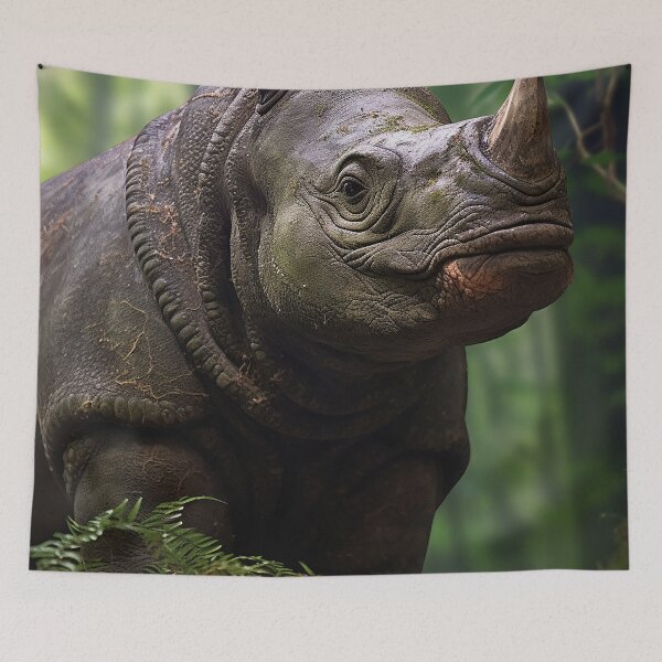 Item preview, Sumatran Rhino designed and sold by DigitizedArt.