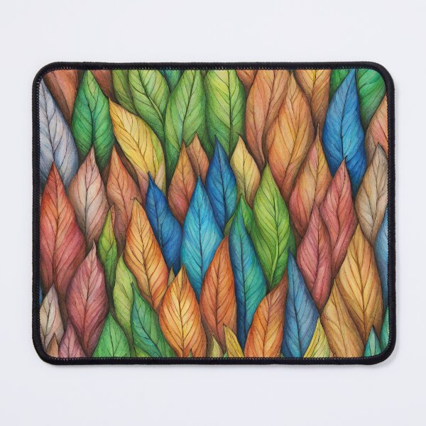 Item preview, Soft Rainbow Leaf Pattern designed and sold by LittleGoblinPrs.
