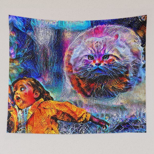 Item preview, Hovercat Strikes Back designed and sold by ShaunNalent.