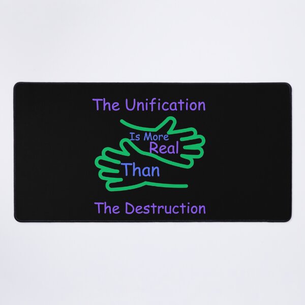 Item preview, Focus On Unification Not Destruction designed and sold by MiracleROLArt.
