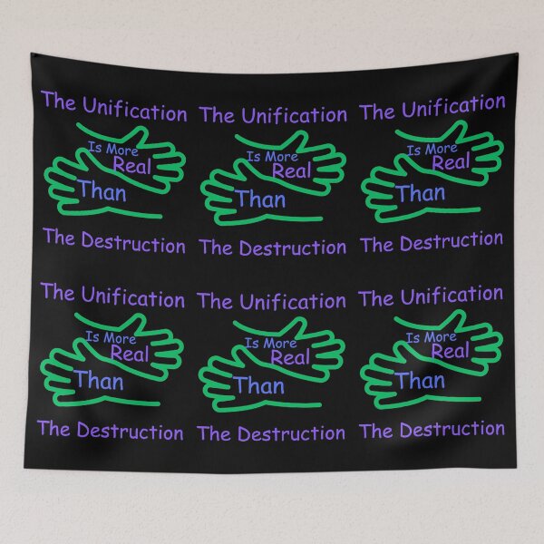 Item preview, Focus On Unification Not Destruction designed and sold by MiracleROLArt.