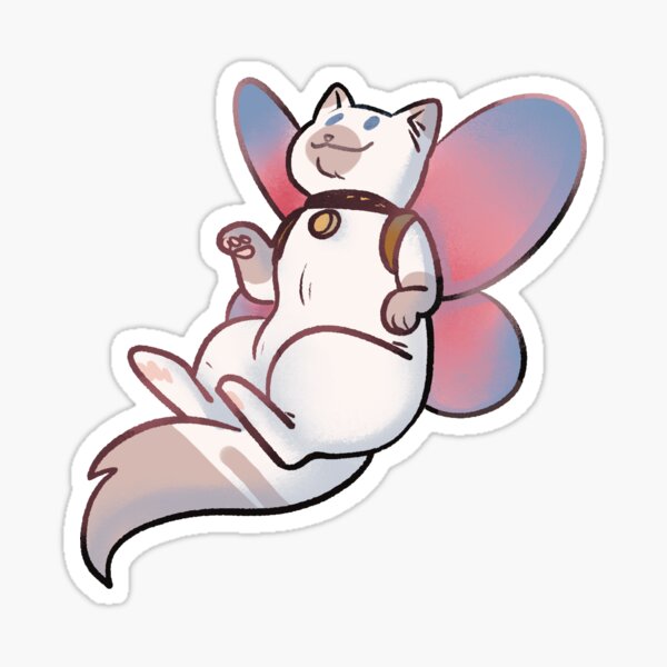 Itty Bitty Kitty Pokemon Sticker Sheet — Mercat Studio