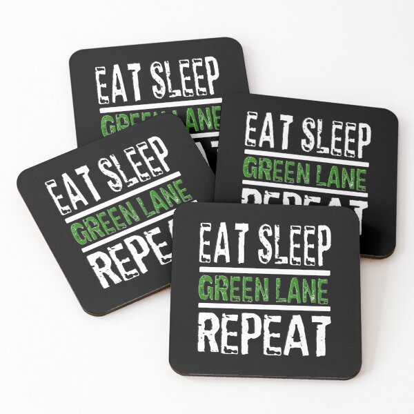 Item preview, Eat, Sleep, Green Lane, repeat designed and sold by Griffanaut.