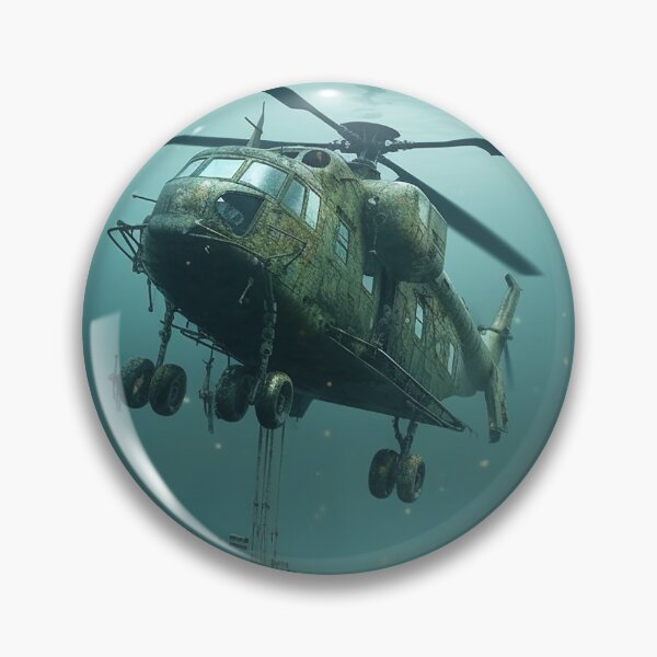 Item preview, Sunken Helicopter designed and sold by DigitizedArt.
