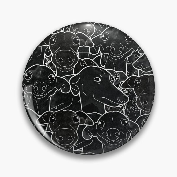 Item preview, Greyhounds black and white pattern designed and sold by Iluvmygreyhound.