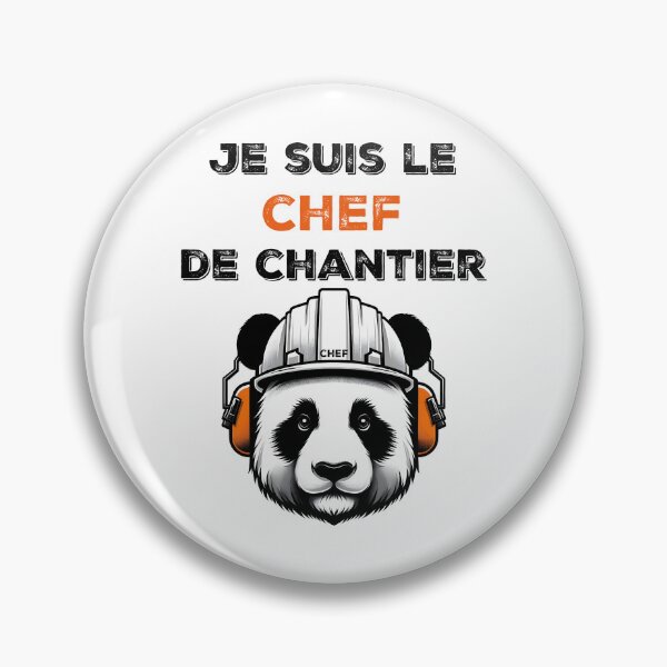 Item preview, I am the panda construction site manager designed and sold by YANNISQ49.