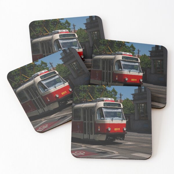 Item preview, Red Tram @Praha designed and sold by Sarphoto.