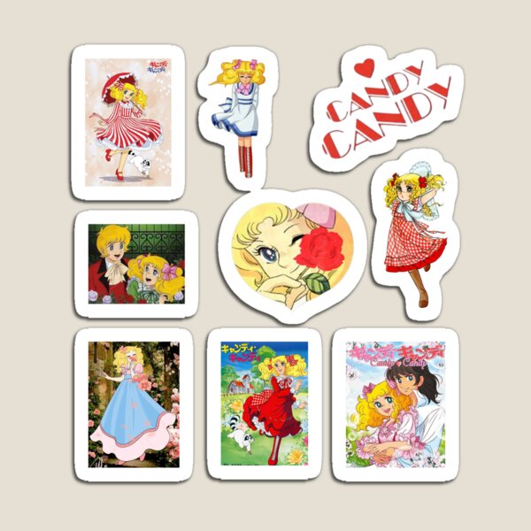 Aperçu de l'œuvre Candy Candy Anime Pack rétro romantique créée et vendue par JAPANISTICstore.