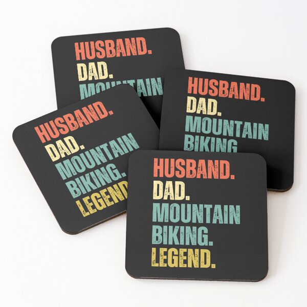 Item preview, Husband Dad Mountain Biking Legend designed and sold by Beezi Graphix.