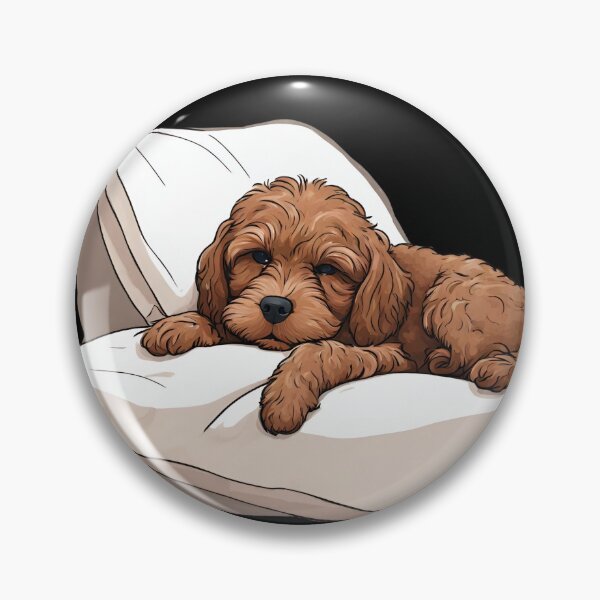Item preview, Sleeping Cavoodle designed and sold by Mirth and Magic.
