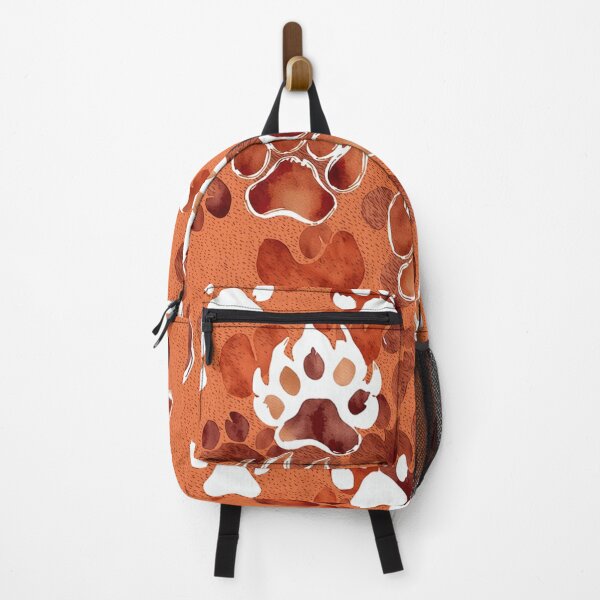 Item preview, Watercolor paws prints- peach designed and sold by PragmaticP.