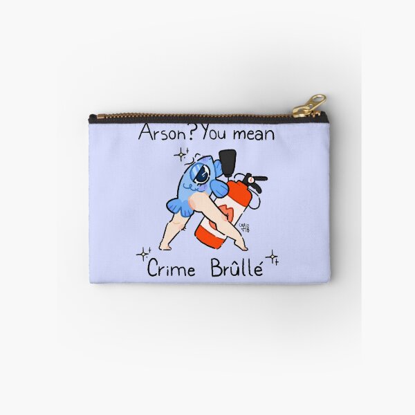 Item preview, "Arson? you mean crime brûllé" designed and sold by MiaMarshmellow.