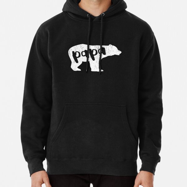 Papa Bear Pullover Hoodie