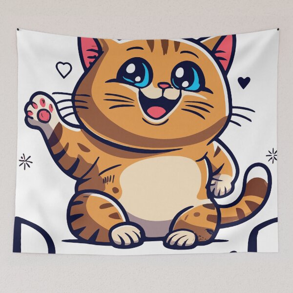 Item preview, Pawsome cat supreme designed and sold by VibeCreations4U.