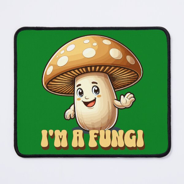 Item preview, Cheerful Mushroom Pun designed and sold by TwistedRabbit12.