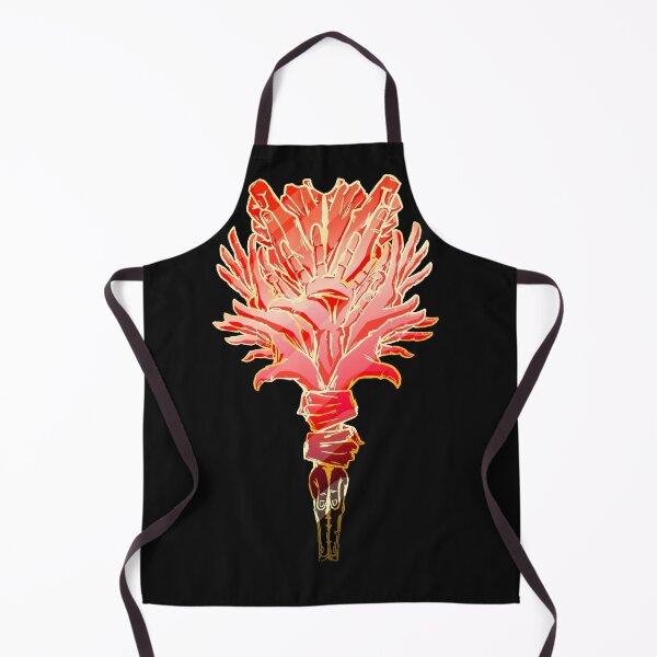 Artikelvorschau, Okkulter Blumenstrauß aus Händen in Rot und Gold entworfen und verkauft von AidanThomasArt.