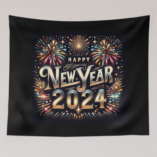 Item preview, Happy New Year 2024 designed and sold by DJALCHEMY.
