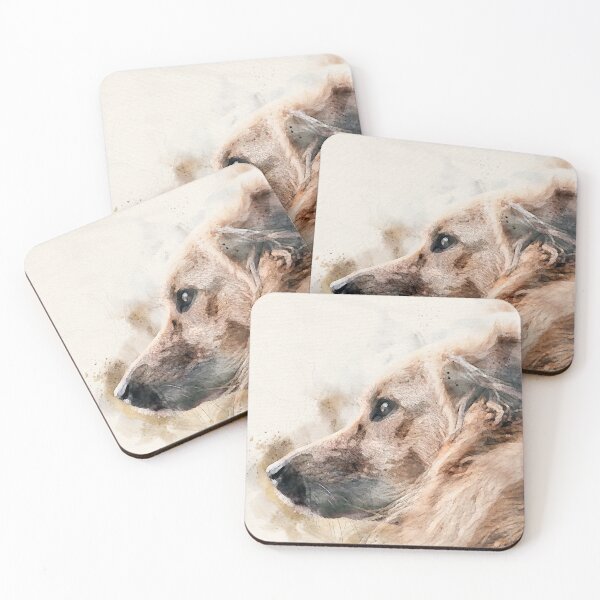 Item preview,  Dog watercolor style designed and sold by InnerVerbum.