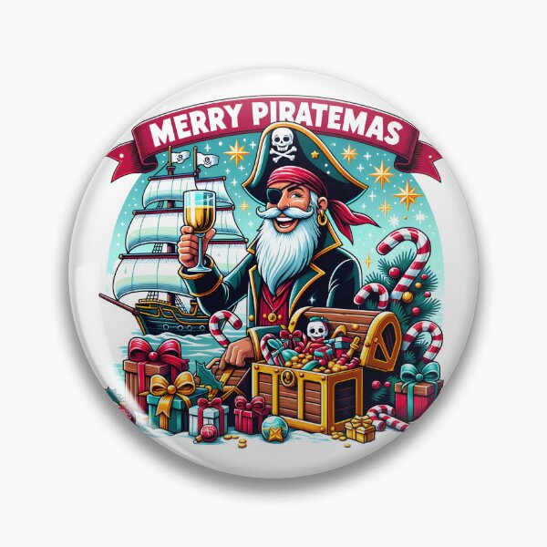 Item preview, Merry Piratemas designed and sold by NavyPanda.