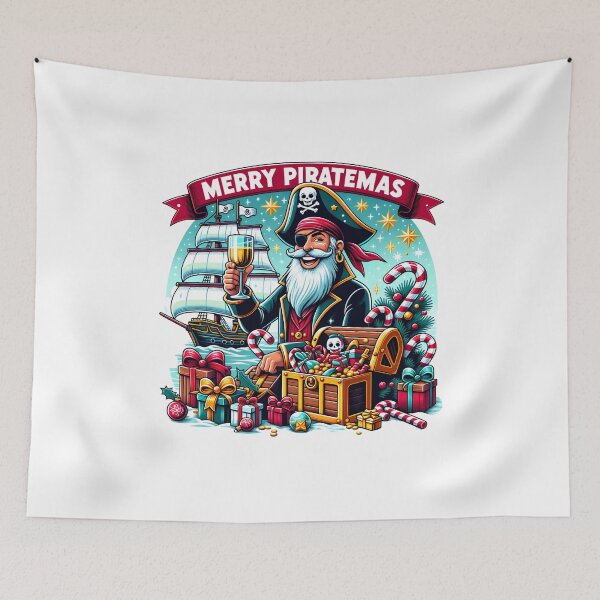 Item preview, Merry Piratemas designed and sold by NavyPanda.