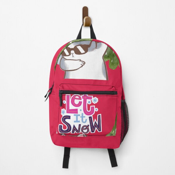 Item preview, Rock'n'roll cat dances among the snow and trees. designed and sold by esao.
