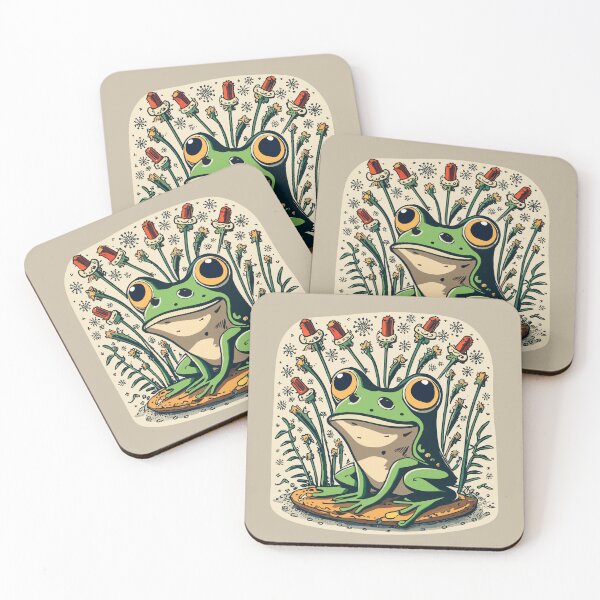Item preview, Froggy Dandelion Christmas designed and sold by VoyteksDesigns.