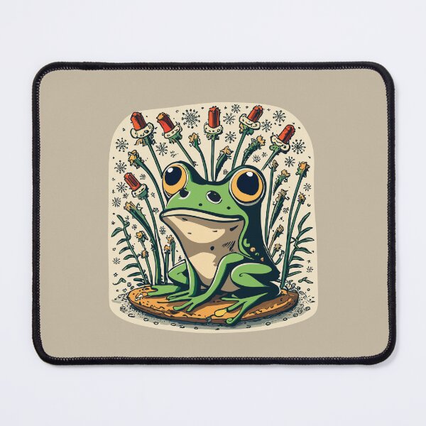 Item preview, Froggy Dandelion Christmas designed and sold by VoyteksDesigns.