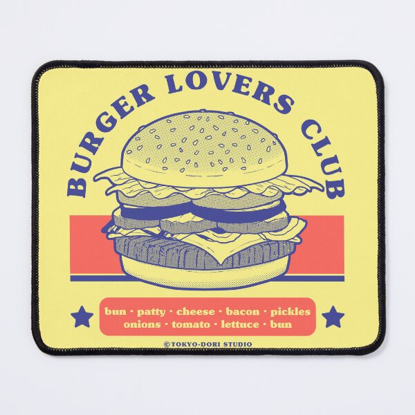 Item preview, Burger Lovers Club designed and sold by Tokyo-Dori Studio .
