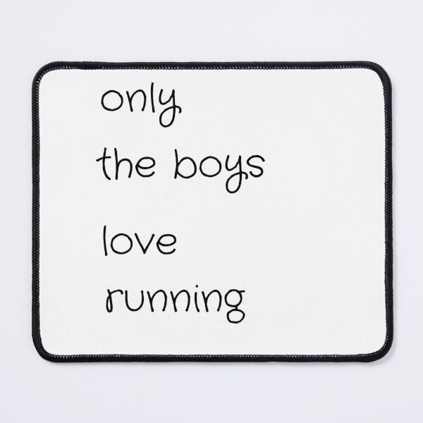Item preview, only the boys love running designed and sold by falconaro.