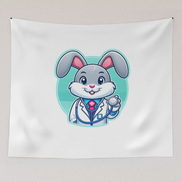 Item preview,  Cute Little Doctor Bunny Clipart designed and sold by SnuggleSafari.