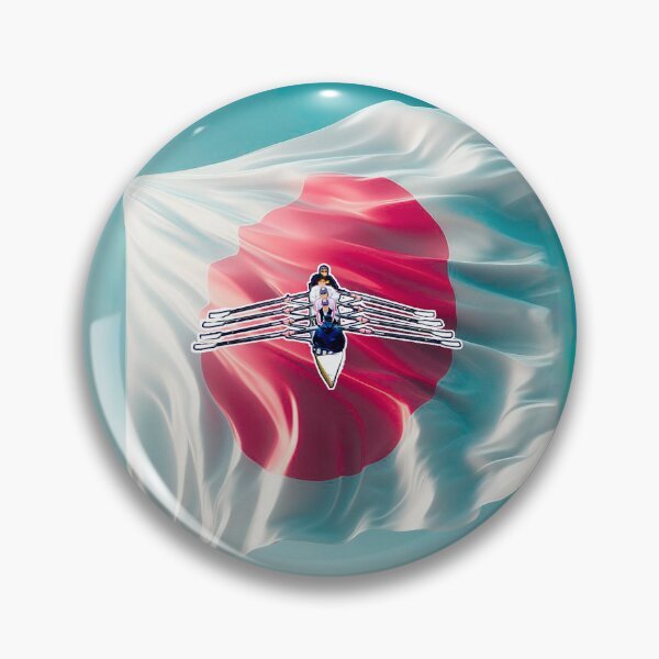 Item preview, Rowers Rowing on Japanese Flag designed and sold by Michael van der Hoorn.