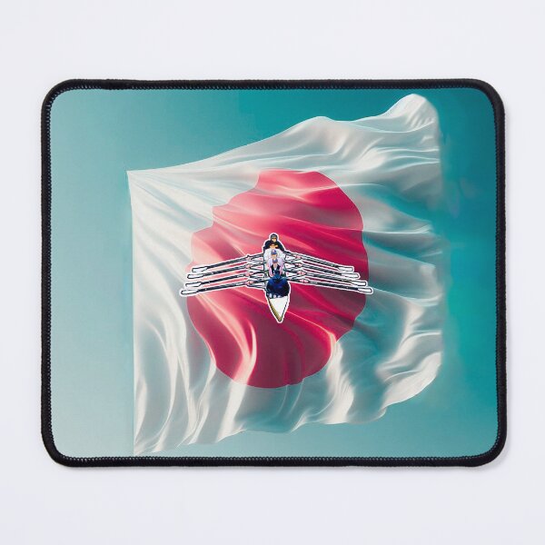 Item preview, Rowers Rowing on Japanese Flag designed and sold by Michael van der Hoorn.