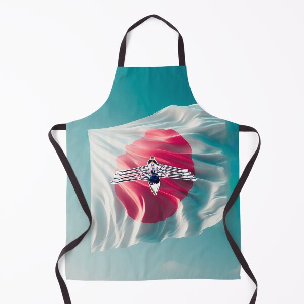 Item preview, Rowers Rowing on Japanese Flag designed and sold by Michael van der Hoorn.