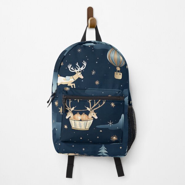 Item preview, Reindeer and sled seamless pattern designed and sold by Reichcorp.