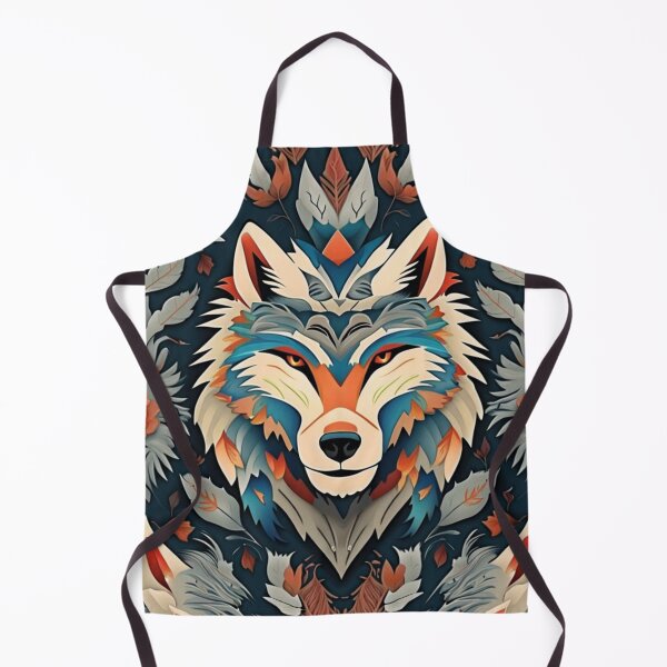 Item preview, Wandering Whispers: A Captivating Pattern Wolf designed and sold by NightshadeWolfs.