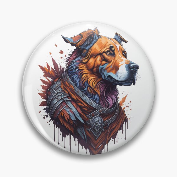 Item preview, Dog Warrior | Loyal Guardian | True Friend | InkSorcerer designed and sold by InkSorcerer.
