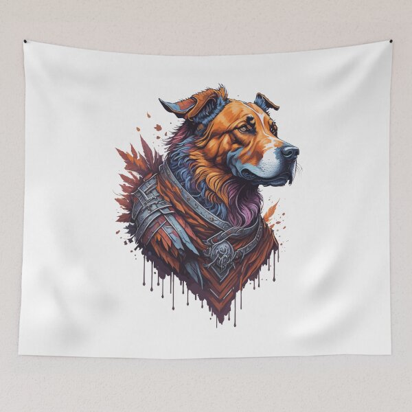 Item preview, Dog Warrior | Loyal Guardian | True Friend | InkSorcerer designed and sold by InkSorcerer.