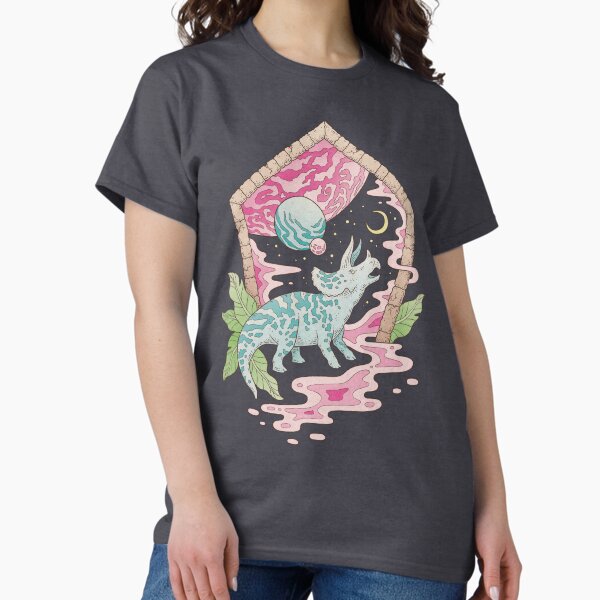 Item preview, Aeon Archway: Triceratops | Dinosaur Sci-Fi Space Art designed and sold by OMEGAFAUNA.
