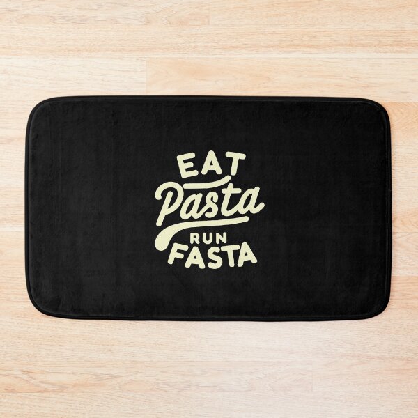 Item preview, eat pasta run fasta designed and sold by WorldByFlowers.