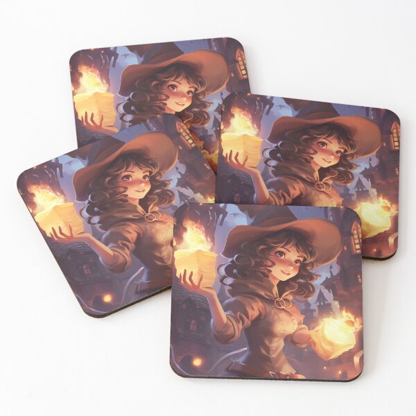 Item preview, Female Magican casting fire spells designed and sold by FIAMETECINA.