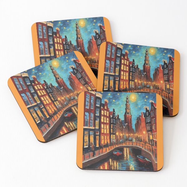 Item preview, Lights and Shadows-Amsterdam Red Light District designed and sold by Artisticanvas.