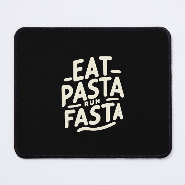 Item preview, eat pasta run fasta designed and sold by WorldByFlowers.