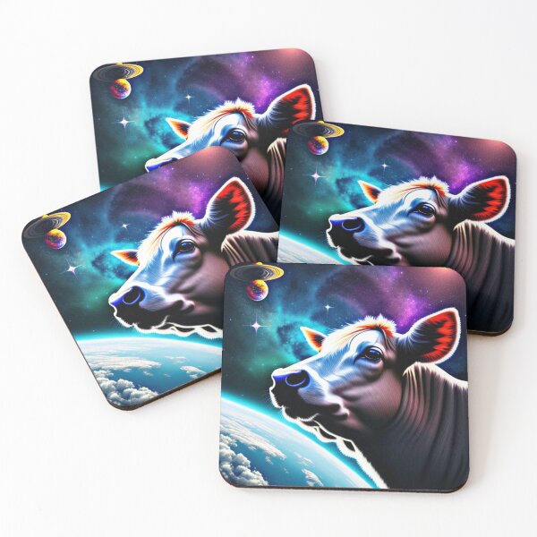 Item preview, Space cow designed and sold by Flowerslaps.