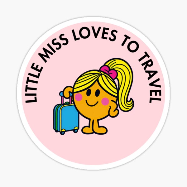 Item preview, Little Miss Loves To Travel designed and sold by GrrTigerDesigns.