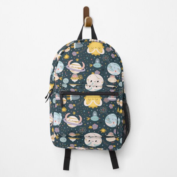 Item preview, Pattern with cute planets, stars, constellations, rockets, spaceships. designed and sold by NastyaArtNik.