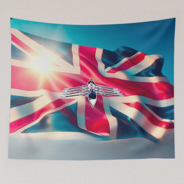Item preview, Rowers Rowing on English Flag designed and sold by Michael van der Hoorn.